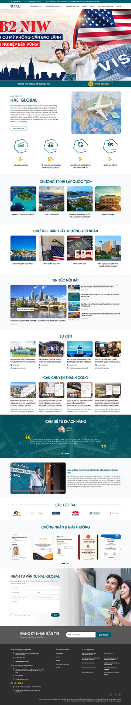 Website du học HALI Global